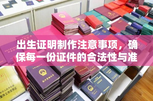 大庆出生证明制作注意事项，确保每一份证件的合法性与准确性